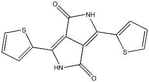 3,6-di(thiophen-2-yl)pyrrolo[3,4-c]pyrrole-1,4(2H,5H)-dione Struktur