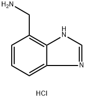 (1H-Benzo[d]iMidazol-4-yl)MethanaMine hydrochloride Struktur