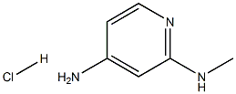 N2-Methylpyridine-2,4-diaMine hydrochloride Struktur