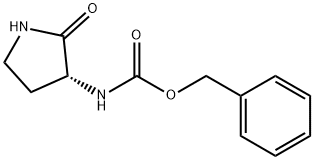 (R)-benzyl 2-oxopyrrolidin-3-ylcarbaMate Structure