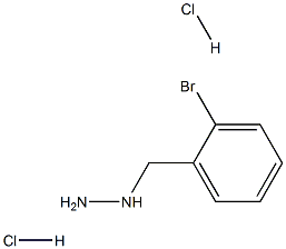 2-BroMobenzylhydrazine dihydrochloride Struktur