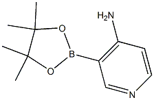 3-(4,4,5,5-TETRAMETHYL-1,3,2-DIOXABOROLAN-2-YL)PYRIDIN-4-AMINE Struktur