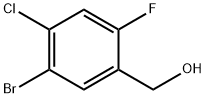 (5-BroMo-4-chloro-2-fluoro-phenyl)-Methanol Structure