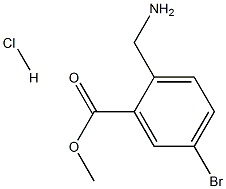 Methyl 2-(aMinoMethyl)-5-broMobenzoate hydrochloride Struktur