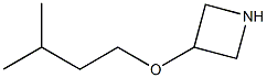 3-(isopentyloxy)azetidine Struktur