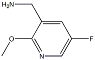 C-(5-Fluoro-2-Methoxy-pyridin-3-yl)-MethylaMine Struktur