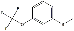 1-(Methylthio)-3-(trifluoroMethoxy)benzene Struktur