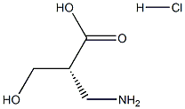 (R)-3-aMino-2-(hydroxyMethyl)propanoic acid-HCl Struktur