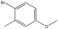 2-BorMo-5-Methoxytoluene Struktur