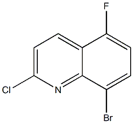 8-broMo-2-chloro-5-fluoroquinoline, 1432323-01-7, 結(jié)構(gòu)式