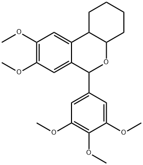 8,9-dimethoxy-6-(3,4,5-trimethoxyphenyl)-2,3,4,4a,6,10b-hexahydro-1H-benzo[c]chromene Struktur