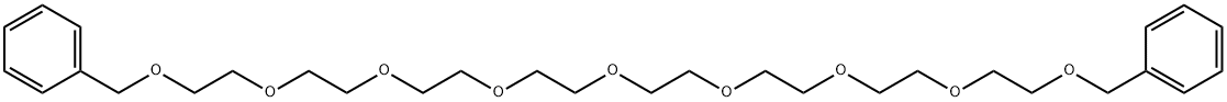 1,27-Diphenyl-2,5,8,11,14,17,20,23,26-nonaoxaheptacosane Struktur