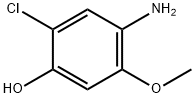 4-AMINO-2-CHLORO-5-METHOXYPHENOL Struktur