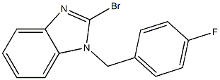 1H-Benzimidazole, 2-bromo-1-[(4-fluorophenyl)methyl]-