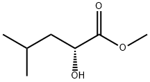 Methyl (2R)-2-hydroxy-4-methylpentanoate Struktur