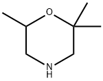 2,2,6-Trimethyl-morpholine Struktur