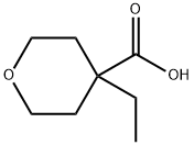 4-Ethyloxane-4-carboxylic acid Struktur