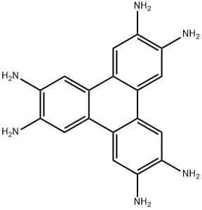 2,3,6,7,10,11-hexaaminotriphenylene Struktur