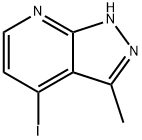 4-Iodo-3-methyl-1H-pyrazolo[3,4-b]pyridine Struktur