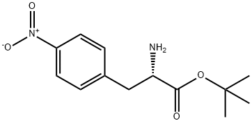 tert-Butyl 4-nitro-L-phenylalaninate Struktur