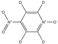 2,3,5,6-tetradeuterio-4-nitro-1-oxidopyridin-1-ium Struktur