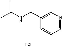 N-(3-pyridinylmethyl)-2-propanamine dihydrochloride Struktur