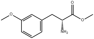 3-Methoxy-D-phenylalanine methyl ester Struktur