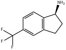 (1S)-5-(TRIFLUOROMETHYL)INDANYLAMINE Struktur