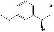 (2S)-2-AMINO-2-(3-METHYLTHIOPHENYL)ETHAN-1-OL Struktur