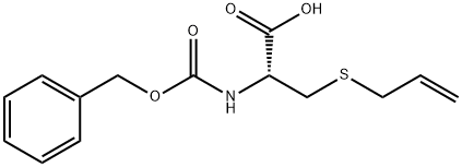 Cbz-S-2-propenyl-R-Cysteine Struktur