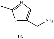 (2-Methyloxazol-5-yl)methanamine hydrochloride Struktur