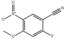 2-Fluoro-4-methoxy-5-nitro-benzonitrile Struktur