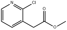 (2-Chloro-pyridin-3-yl)-acetic acid methyl ester Struktur