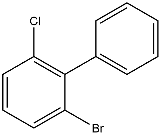 1,1'-Biphenyl, 2-bromo-6-chloro- Struktur