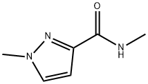 N,1-dimethyl-1H-pyrazole-3-carboxamide Struktur