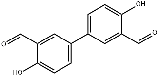 4,4'-Dihydroxy-3,3'-diformylbiphenyl Struktur