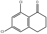 6,8-DICHLORO-3,4-DIHYDRONAPHTHALEN-1(2H)-ONE Struktur