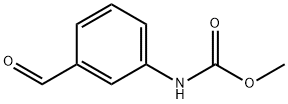 methyl 3-formylphenylcarbamate Struktur