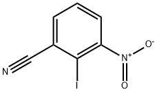 2-iodo-3-nitrobenzonitrile Struktur