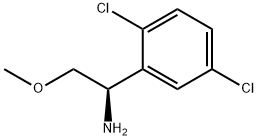 (1R)-1-(2,5-DICHLOROPHENYL)-2-METHOXYETHYLAMINE Structure