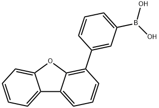 (3-(dibenzo[b,d]furan-4-yl)phenyl)boronic acid Struktur