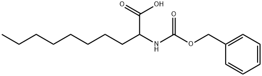 N-Cbz-RS-2-amino-Decanoic acid Structure