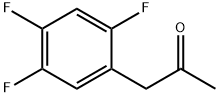 1-(2,4,5-trifluorophenyl)propan-2-one Struktur