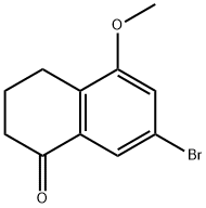 7-BROMO-5-METHOXY-1,2,3,4-TETRAHYDRONAPHTHALEN-1-ONE|1336953-53-7