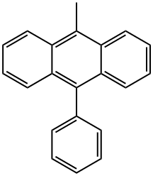 Anthracene, 9-methyl-10-phenyl- Struktur