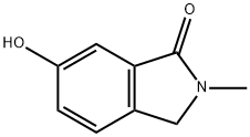 6-Hydroxy-2-methylisoindolin-1-one Struktur