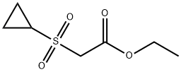 Ethyl 2-(Cyclopropylsulfonyl)acetate Struktur