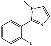 2-(2-Bromo-phenyl)-1-methyl-1H-imidazole Struktur