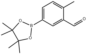 (3-FORMYL-4-METHYLPHENYL)BORONIC ACID PINACOL ESTER Struktur