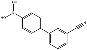 (3'-cyano-[1,1'-biphenyl]-4-yl)boronic acid Struktur